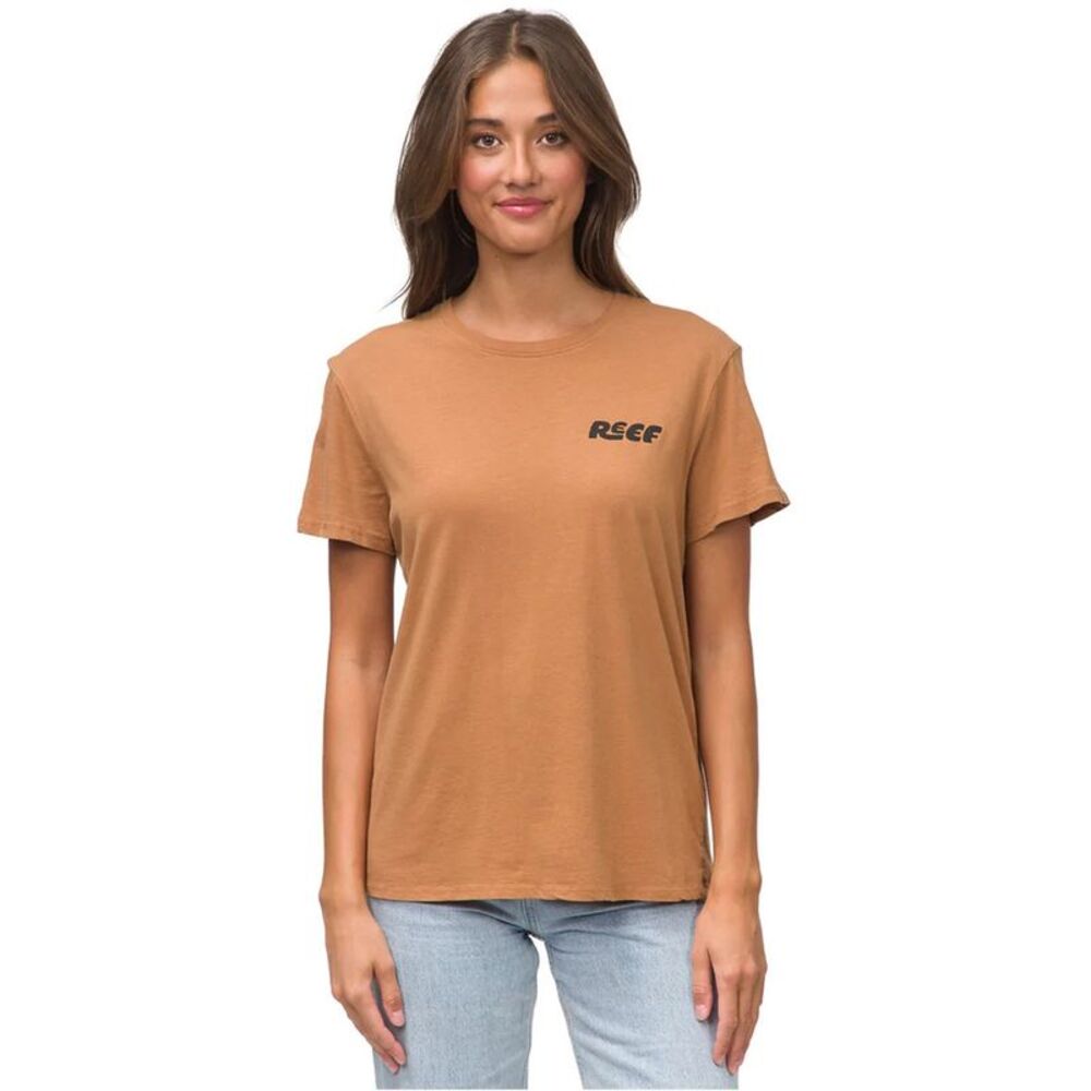 Reef Womens Vacay Graphic T-Shirt, NWT